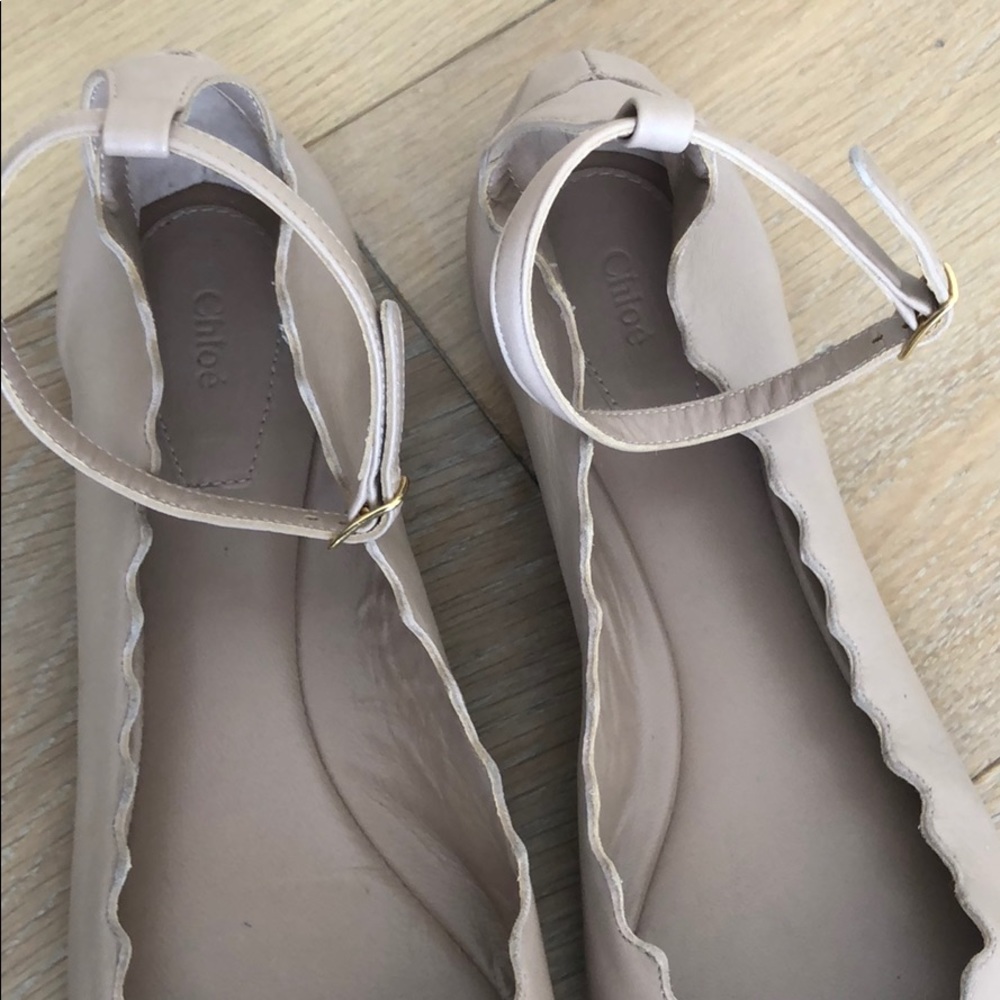 Chloe scalloped ballet flat - Picture 4 of 4